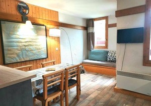 Charmant appart 5 pers, accès piscine, parking, Plagne 1800 - FR-1-351-52