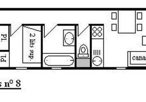 Charmant T3 avec balcon, ascenseur et piscine en été, proche pistes et centre, idéal pour 6 pers. - FR-1-180-565
