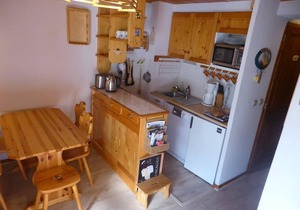 Charming 4-5 Person Apartment, Well-Equipped, Central Location, Elevator, 50m to Slopes & Shops