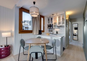 Cozy 1-bedroom ski-in/out Val Claret, 4 pers, balcony, wifi, near shops