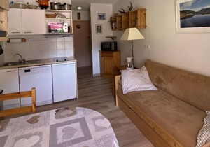 Cozy 2-4 Pers Apt in Village Center, Near Ski Lifts, Pool, South-Facing Terrace