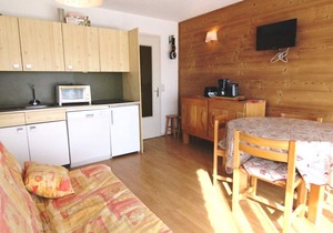 Cozy 2-Room Apartment for 6 with Ski Access, South-Facing Balcony - L'Alpe d'Huez