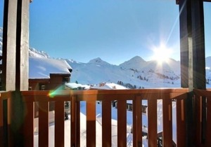 Cozy duplex at the foot of the slopes with balcony and elevator