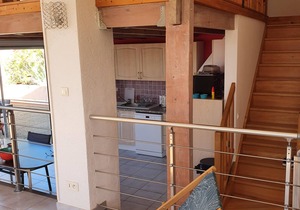 Family apartment, 4 bedrooms, 2 large terraces, 1 min walk to the beach