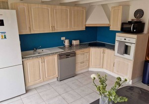 Family apartment, 4 bedrooms, 2 large terraces, 1 min walk to the beach