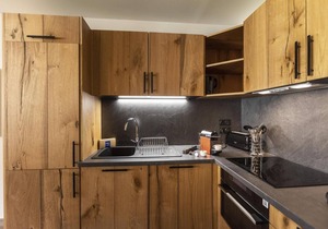 Fitness, swimming pool, sauna, hammam, terrace, balcony, tv, ski locker, 33m², Samoëns