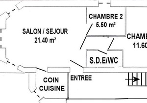 Gîte à Tharon: 2 chambres, terrasse, parking, proche mer - FR-1-306-1026