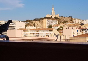 Homerez - Studio 1 km away from the beach for 3 ppl. with sea view at Marseille