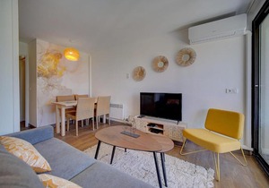 IMMOGROOM - 2 Rooms - Pool - Garden - Terrace - Parking - AC