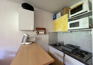 Joli T2 au pied des pistes avec garage et balcon - FR-1-165A-138