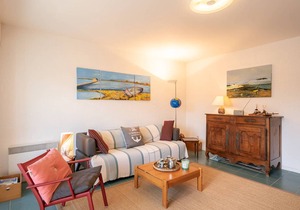 La Trinité-sur-Mer: 3-room apartment with parking, near port and beaches