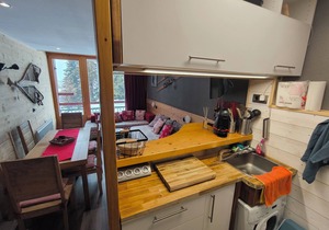 Les Arcs 1800: 5/6 person apartment in 'LES LAUZIERES' residence