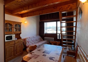 Les Saisies - Cozy loft-style studio for 6, parking