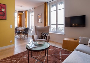 Liberté- 2 bedrooms furnished rental - Lyon 03
