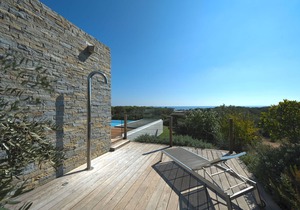 Magnificent villa with breathtaking views of Palombaggia beach Private sea access
