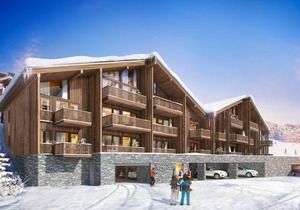 Magnifique appartement neuf avec grande terrasse et parking, Plagne 1800 - FR-1-455-160