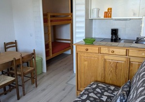 Maxi studio 6 pers. n° 44 A le rond point des pistes 1 center station