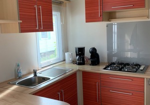 MOBILE HOME 5 PEOPLE CAMPING LE CLOS COTTET ANGLES SOLD