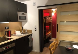 Modern studio centrally located in Auron with Mountain View's.