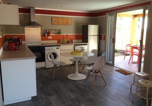 New villa, 4/6 people, private swimming pool 300m from Pinarello beach, PRM