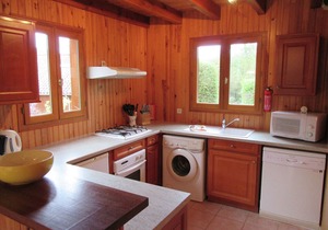 Nice chalet in the woods of the beautiful Dordogne