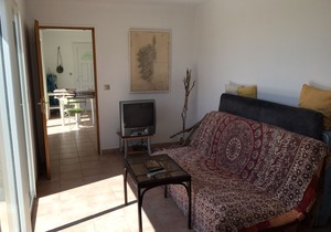 PORTICCIO AGOSTA BEACH APARTMENT 2 ROOMS IN GROUND GARDEN IN VILLA