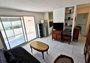 Résidence Les Aigues Marines - Appartement 3 pièces pour 7 personnes avec Wifi face à la mer à Port Leucate en rez de chaussée. réf: 1AM 102 MAE-5854