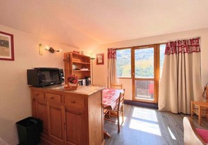 Résidence Sarvan - Studio cabine au pied des pistes aux Ménuires MAE-5164