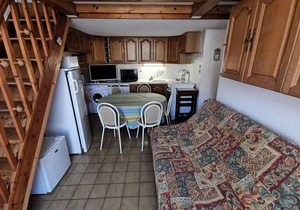 Residence Grande Bleue - VILLA T2 MEZZANINE 6 sleeping accommodations PORT LEUCATE. Ref: 3GB 167