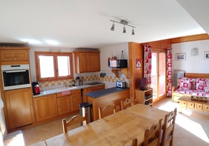 SKI IN SKI OUT BALCONY SOUTH WIFI DUPLEX 8-10 PEOPLE BISANNE 1500 LES SAISIES