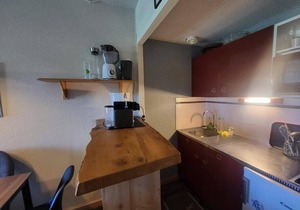Ski-in/ski-out & foot of the slopes, 4th floor, balcony, tv, ski locker, 28m², Montgenèvre