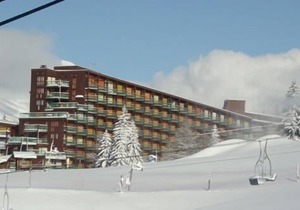 Ski-in/ski-out & foot of the slopes, 13rd floor, balcony, tv, 29m², Les Arcs