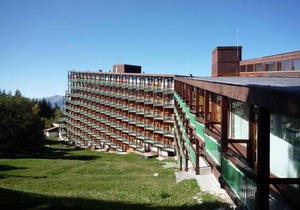 Ski-in/ski-out & foot of the slopes, 16th floor, view resort, tv, 29m², Les Arcs
