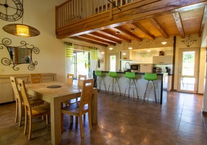 Spacious Rural Retreat with Private Pool, Trampoline, Baby Equipment, and More