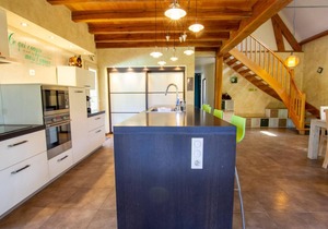 Spacious Rural Retreat with Private Pool, Trampoline, Baby Equipment, and More