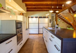 Spacious Rural Retreat with Private Pool, Trampoline, Baby Equipment, and More