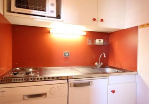 Studio 4 pers au centre de Vallandry, proche pistes, balcon et vue montagne - FR-1-411-75