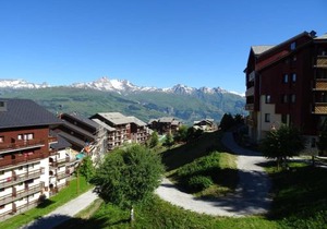Studio 4 pers au centre de Vallandry, proche pistes, balcon et vue montagne - FR-1-411-75