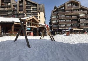 Studio at the foot of the slopes with south-facing terrace