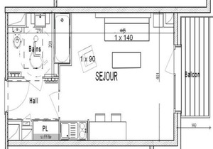 Studio avec Piscine et Jacuzzi aux Saisies, Proche du Centre, 2 Étoiles, 3 Pers. - FR-1-594-143