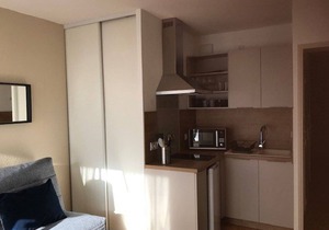 Studio cabin for 4 with balcony - La Mongie, near slopes