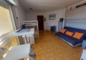 Studio Confortable avec Terrasse et Parking Privé, 5 Couchages, Marseillan - FR-1-326-763