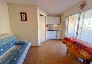 Studio cosy 4 pers avec terrasse, parking sécurisé, proche commerces à Marseillan - FR-1-326-591