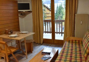 Studio cosy avec balcon, proche des pistes et commerces - Méribel - FR-1-180-567