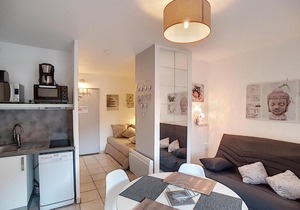 Studio Lamalou-les-Bains, 1 pièce, 2 personnes - FR-1-451-84