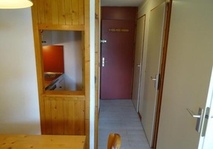 Studio pour 4 à Vallandry, proche des pistes avec TV et balcon - FR-1-411-277