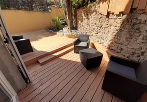 STUDIO RENOVE RDC TERRASSE + EXTERIEUR PAYSAGE