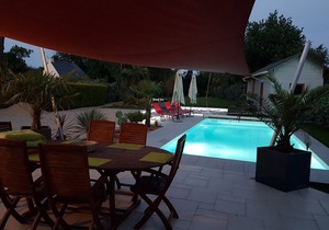 Villa 170 m2, near the Golf de LA BAULE, heated swimming pool, 3 stars