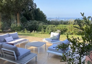 Villa 180 m2 sea view Swimming pool Clim absolute quiet large garden Beach Agosta