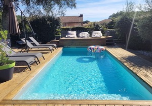 VILLA BIDAOUS 4*-heated pool, table tennis, 3 bicycles, real table football-Messanges